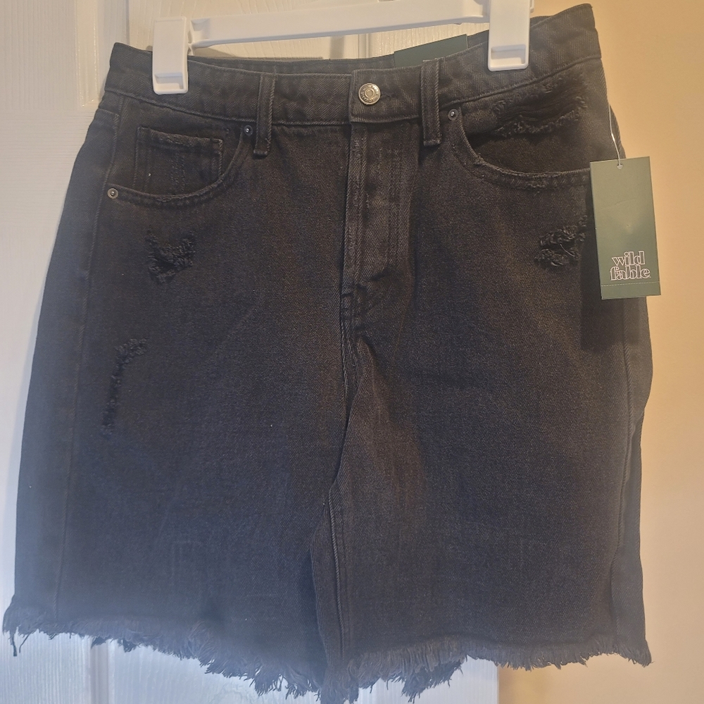 High rise Bermuda short